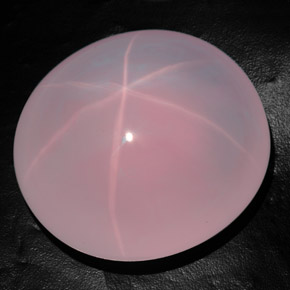 1313.00克拉天然粉色星光粉晶，透明，73.1×68.8毫米，透明/半透明