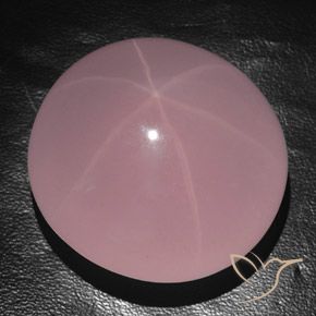 382.95ct 天然 玫瑰粉色 星玫瑰石英, 椭圆形, 透明/半透明