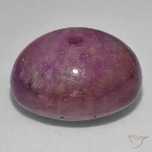 36.24克拉天然星光红宝石，椭圆形，不透明