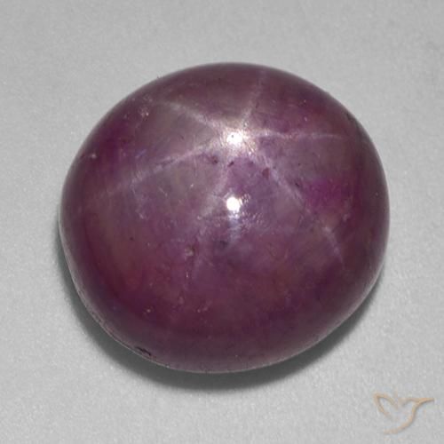 15.13克拉天然星光红宝石，椭圆形，不透明