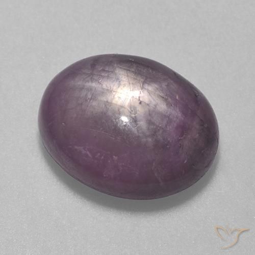 6.59克拉天然星光红宝石，椭圆形，不透明