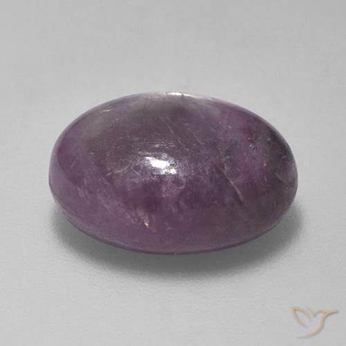 6.59克拉天然星光红宝石，椭圆形，不透明
