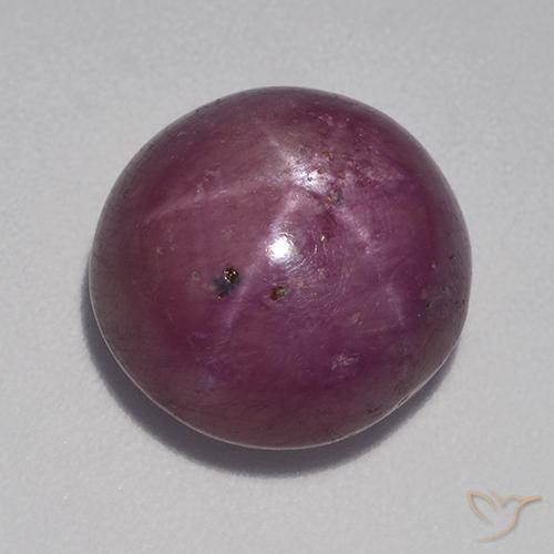 10.64克拉天然星光红宝石，椭圆形，不透明