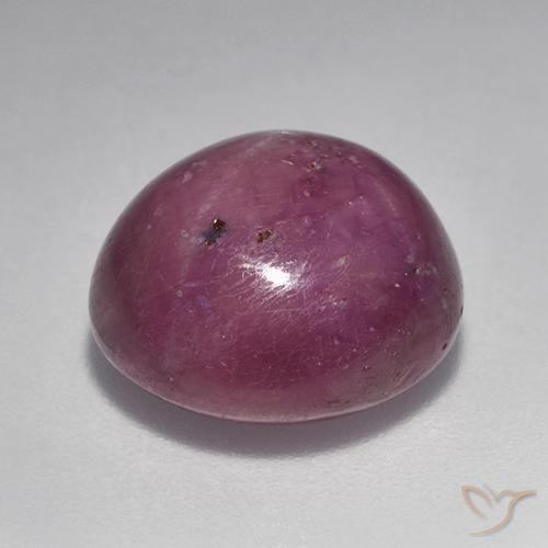 10.64克拉天然星光红宝石，椭圆形，不透明