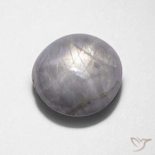 7.88克拉天然星光蓝宝石，椭圆形，不透明