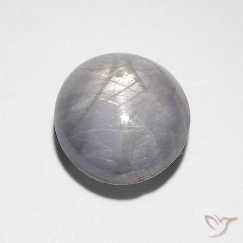 7.88克拉天然星光蓝宝石，椭圆形，不透明