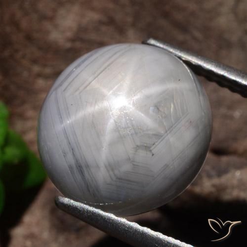 10.69克拉天然星光蓝宝石，椭圆形，不透明
