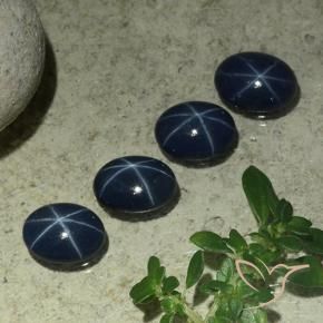 3.36克拉天然星光蓝宝石，椭圆形，不透明