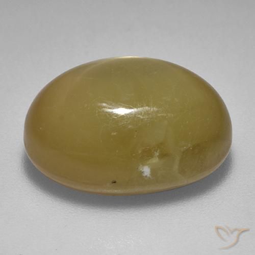 17.86克拉天然星光蓝宝石，椭圆形，不透明