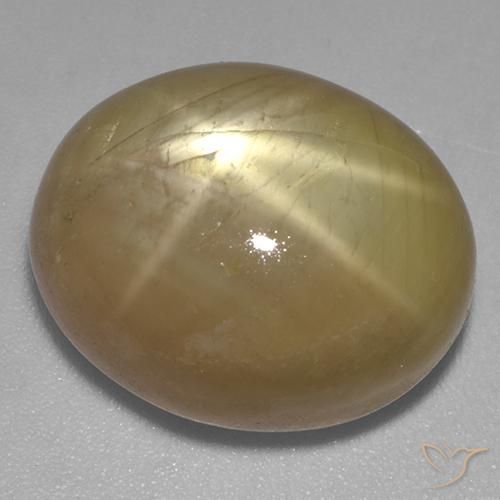 21.47克拉天然星光蓝宝石，椭圆形，不透明
