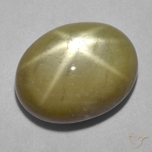 31.68克拉天然星光蓝宝石，椭圆形，不透明