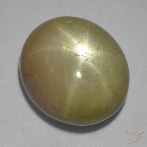 32.10克拉天然星光蓝宝石，椭圆形，不透明
