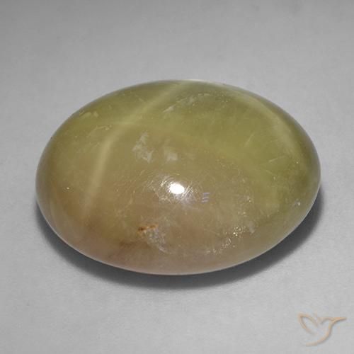 32.10克拉天然星光蓝宝石，椭圆形，不透明