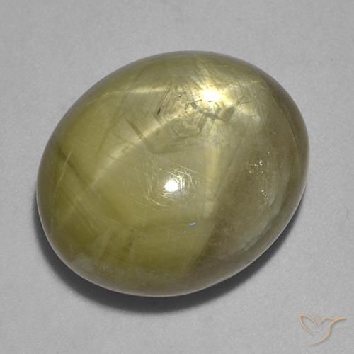26.69克拉天然星光蓝宝石，椭圆形，不透明