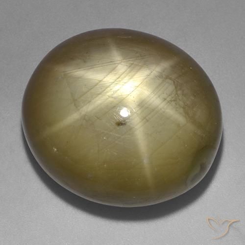 76.37克拉天然星光蓝宝石，椭圆形，不透明