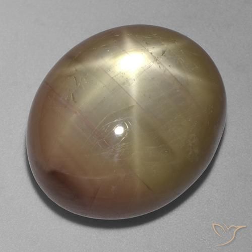 43.69克拉天然星光蓝宝石，椭圆形，不透明
