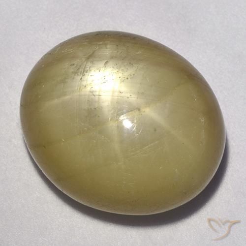 35.27克拉天然星光蓝宝石，椭圆形，不透明