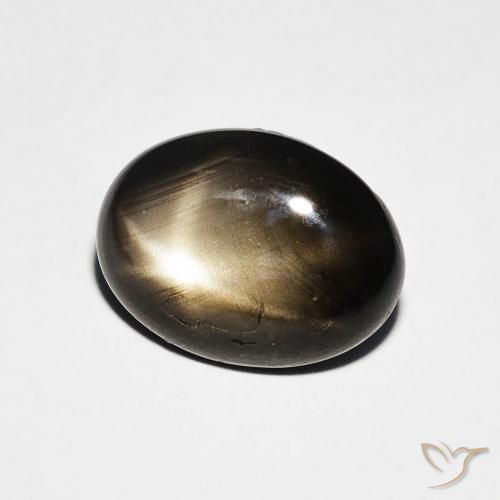 3.25克拉天然星光蓝宝石，椭圆形，不透明