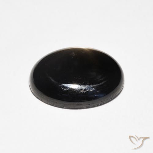 3.25克拉天然星光蓝宝石，椭圆形，不透明