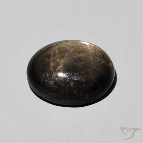 5.76克拉天然星光蓝宝石，椭圆形，不透明