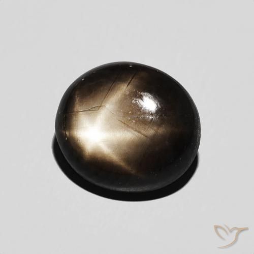 4.60克拉天然星光蓝宝石，椭圆形，不透明