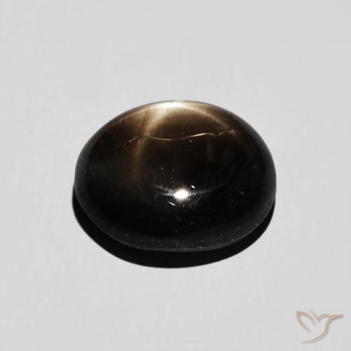 4.60克拉天然星光蓝宝石，椭圆形，不透明