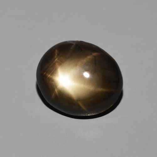 6.82克拉天然星光蓝宝石，椭圆形，不透明