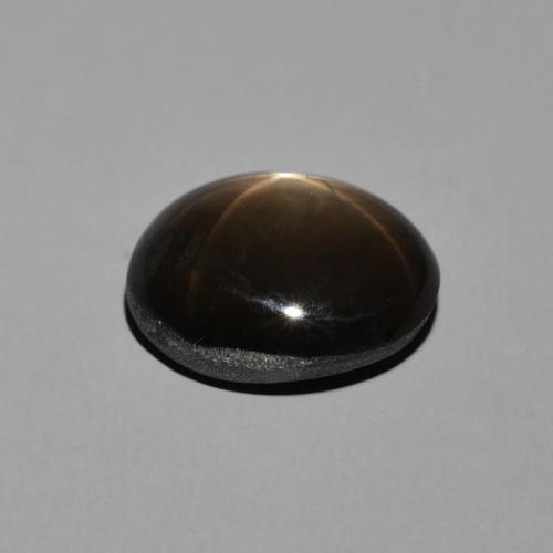 6.82克拉天然星光蓝宝石，椭圆形，不透明