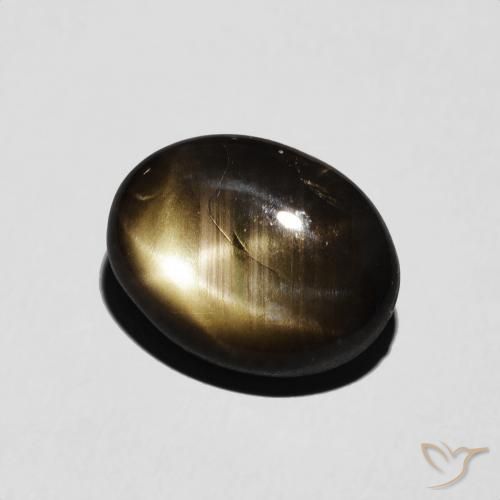 4.82克拉天然星光蓝宝石，椭圆形，不透明