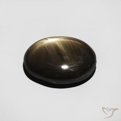 4.82克拉天然星光蓝宝石，椭圆形，不透明