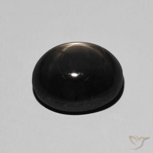 6.54克拉天然星光蓝宝石，椭圆形，不透明
