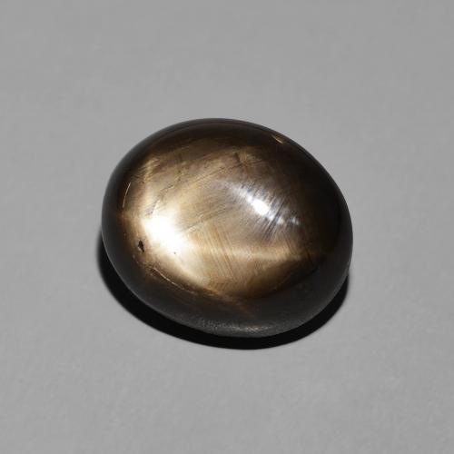7.81克拉天然星光蓝宝石，椭圆形，不透明