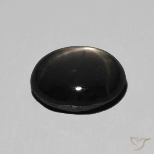 5.50克拉天然星光蓝宝石，椭圆形，不透明