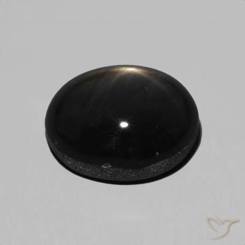 6.71克拉天然星光蓝宝石，椭圆形，不透明