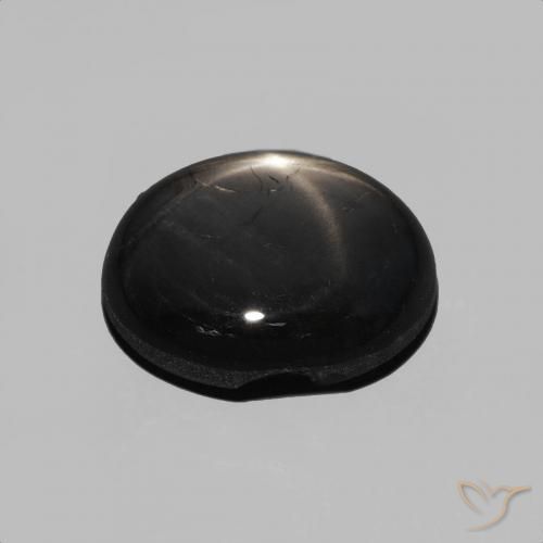 4.92克拉天然星光蓝宝石，椭圆形，不透明