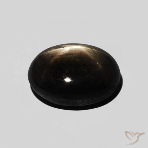 5.59克拉天然星光蓝宝石，椭圆形，不透明