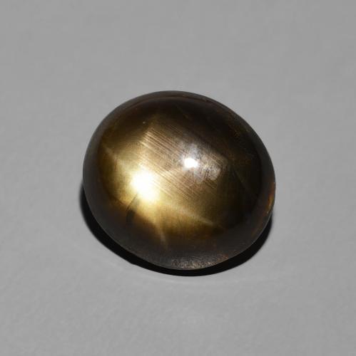 6.03克拉天然星光蓝宝石，椭圆形，不透明