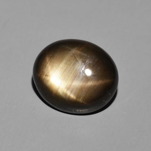 5.12克拉天然星光蓝宝石，椭圆形，不透明