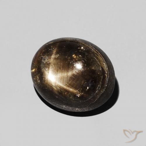 2.74克拉天然星光蓝宝石，椭圆形，不透明