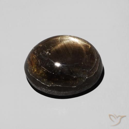2.74克拉天然星光蓝宝石，椭圆形，不透明