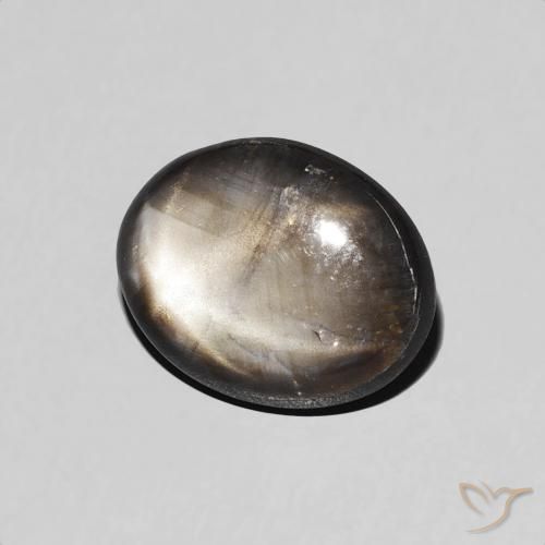 1.98克拉天然星光蓝宝石，椭圆形，不透明