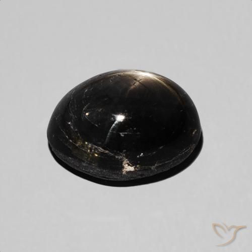 3.50克拉天然星光蓝宝石，椭圆形，不透明