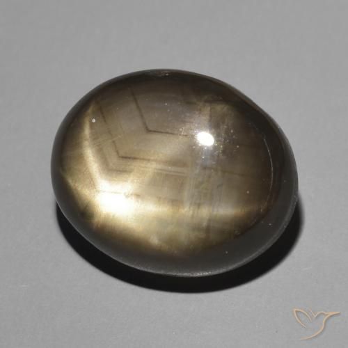 7.80克拉天然星光蓝宝石，椭圆形，不透明