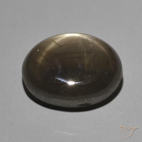 7.80克拉天然星光蓝宝石，椭圆形，不透明