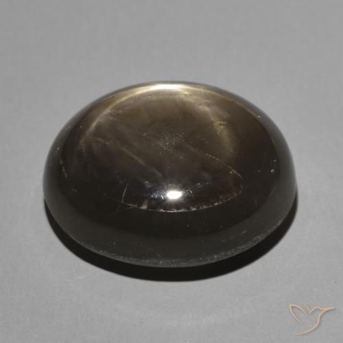8.65克拉天然星光蓝宝石，椭圆形，不透明