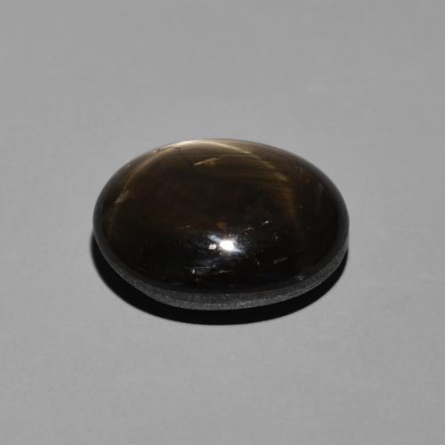 7.64克拉天然星光蓝宝石，椭圆形，不透明