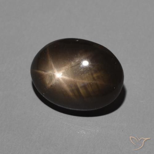2.34克拉天然星光蓝宝石，椭圆形，不透明