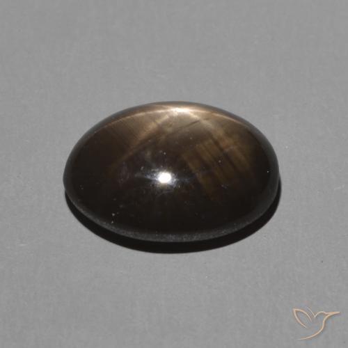 2.34克拉天然星光蓝宝石，椭圆形，不透明