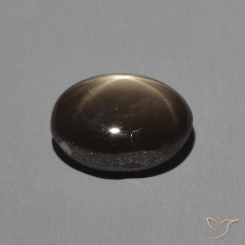 2.45克拉天然星光蓝宝石，椭圆形，不透明