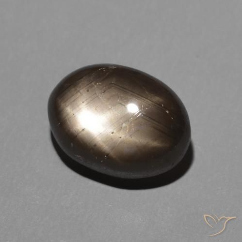 2.88克拉天然星光蓝宝石，椭圆形，不透明